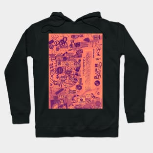 Urban Graffiti Pop Art Style Hoodie